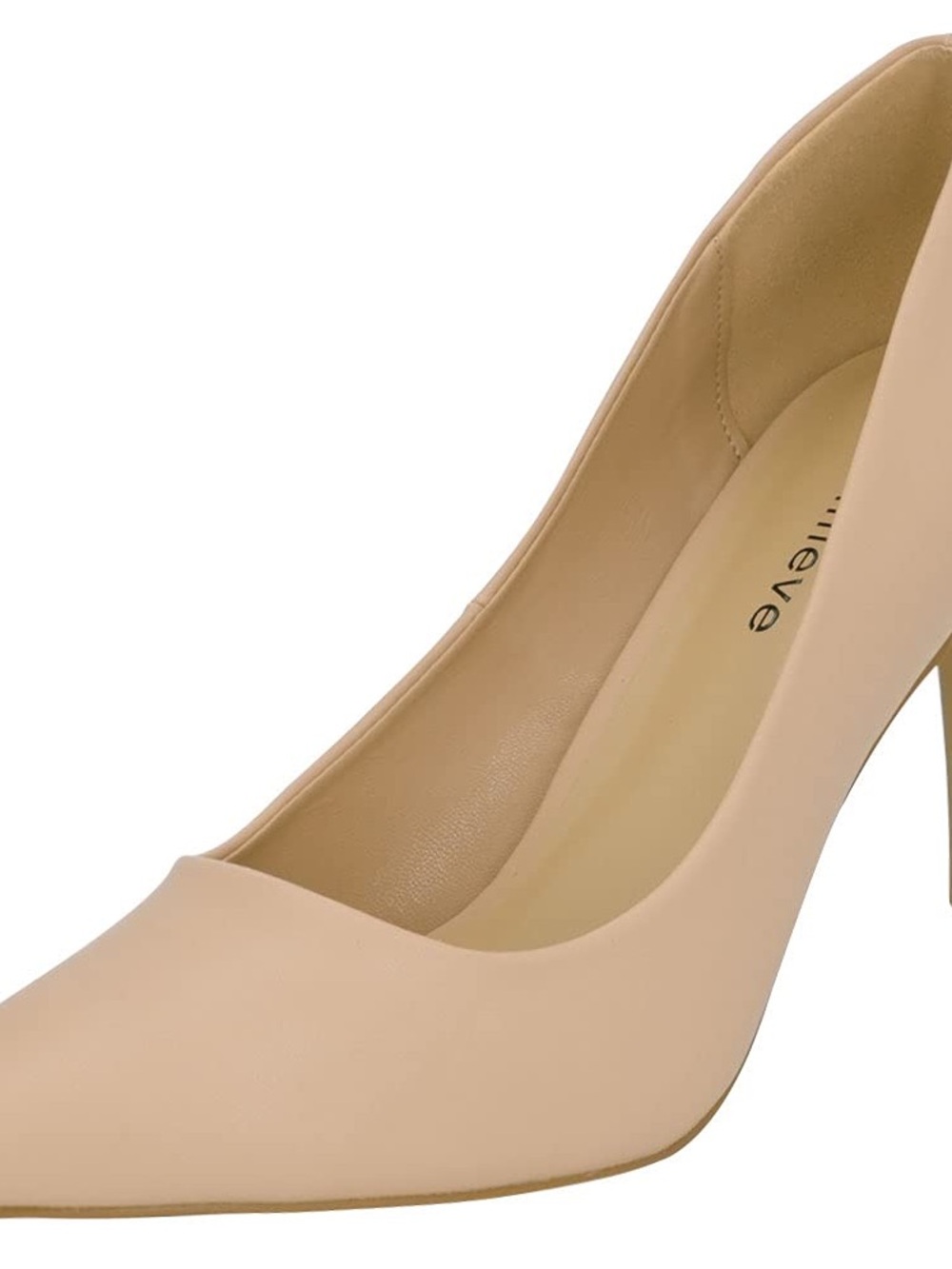 Stillieve Womens Pointed Toe High Heel Stilettos Pumps Nude-3 3/4" Heel Height 7